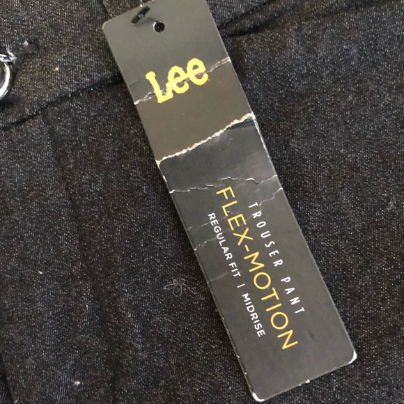 NWT LEE Regular Fit Mid-rise Trouser Pant - Picture 10 of 10